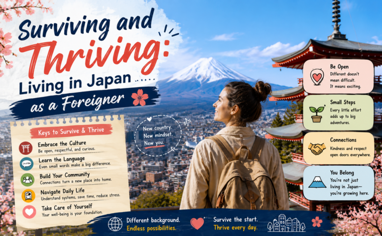 Surviving and Thriving- Living in Japan as a Foreigner