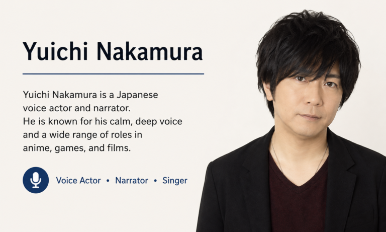 Yuichi Nakamura, Net Worth, Anime Career, and Top Roles Yuichi Nakamura
