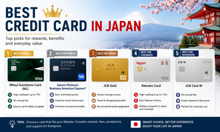 best credit card in japan
