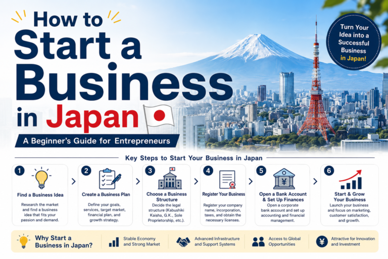 how to start a business in japan as a foreigner