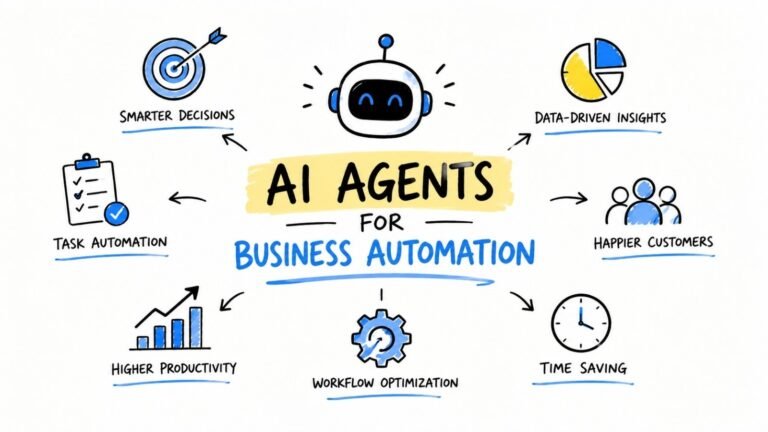 AI Agents for Business Automation and Smarter Workflow Management AI Agents for Business Automation optimizing customer service, sales, marketing, HR, and operational workflows