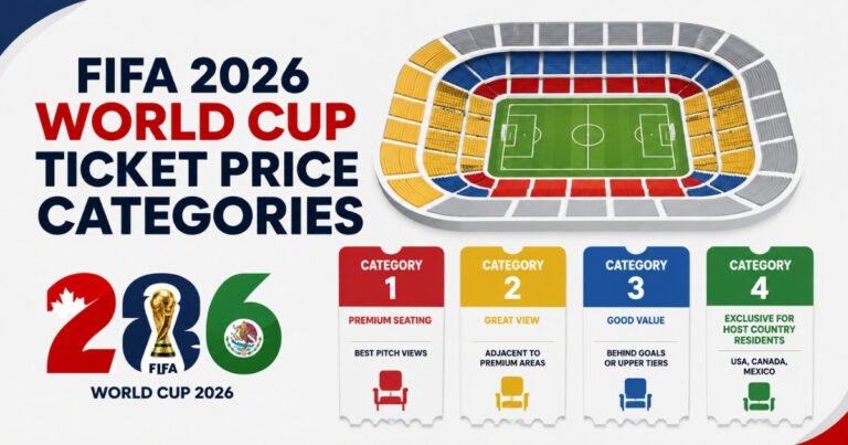 World Cup Ticket Price Categories
