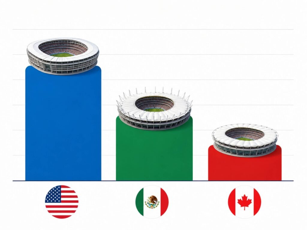 How Does Stadium Capacity Compare Across Host Countries