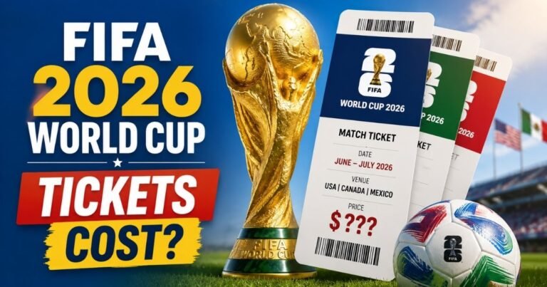 How Much Will FIFA 2026 World Cup Tickets Cost? World Cup Tickets Cost