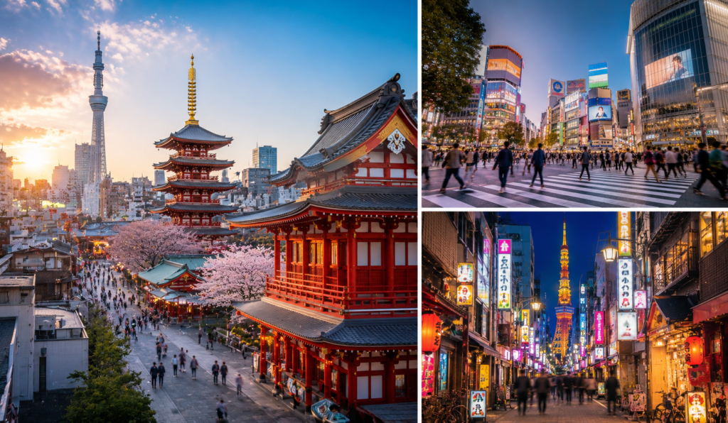 How Should You Structure Your First 3 Days in Tokyo?