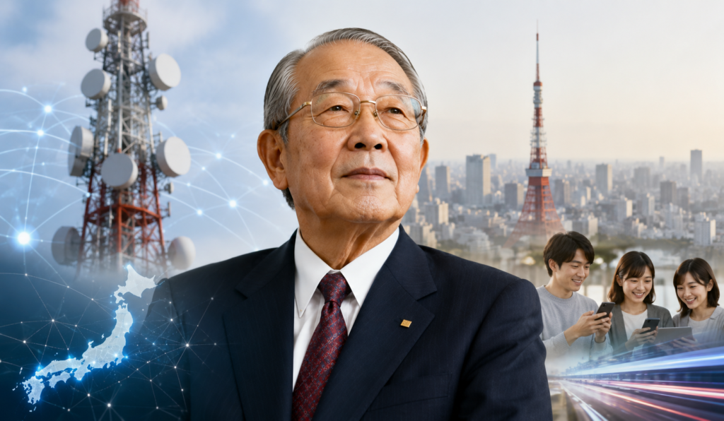 Kazuo Inamori during the early years of Kyocera Corporation