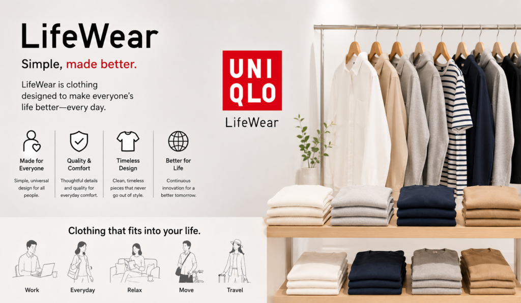 What Is the "LifeWear" Philosophy That Drives Uniqlo's Product Development?
