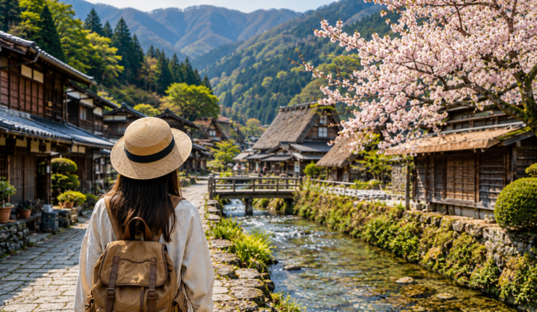 Discover Japan Beyond Tokyo and Kyoto With These Hidden Gems Off-the-beaten-path Japan with a scenic rural village and mountain landscape