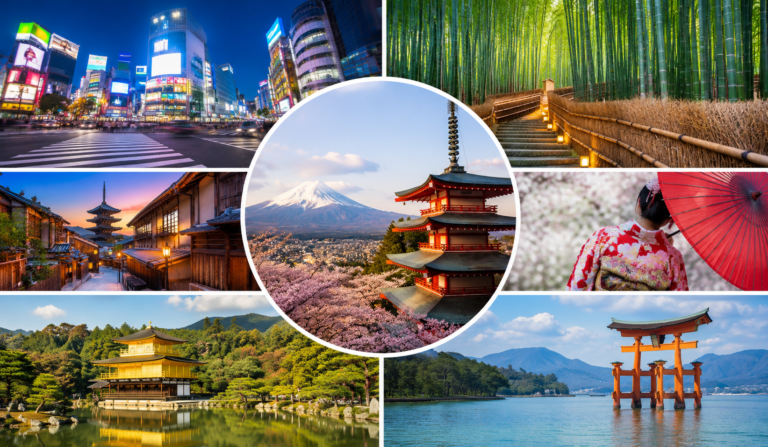 First trip to Japan itinerary featuring Tokyo Kyoto and Osaka
